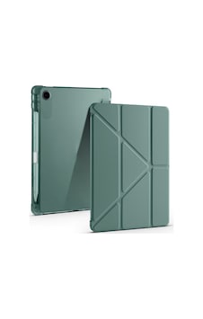 Lenovo Tab Tb-311fu Uyumlu Kılıf Kalem Bölmeli, Tri-folding, Standlı Tablet Koruyucu Kapaklı Kılıf