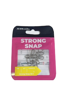Hanfish Strong Snap Maket Balık Klipsi Ss-000 6kg 14 Adet 1 Adet Hanfish Strong Snap Maket Balık Klipsi Ss-000 6kg 14 Adet 1 Adet