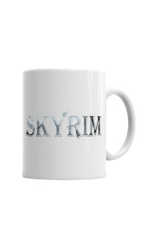 Skyrim Kupa Bardak Porselen Karışık