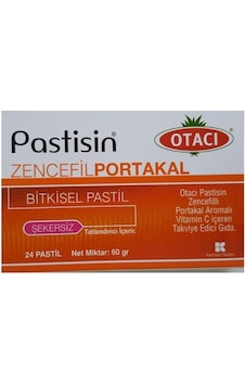 Otacı Pastisin Zencefil-Portakal 24 Pastil 60 Gr Otacı Pastisin Zencefil-Portakal 24 Pastil 60 Gr