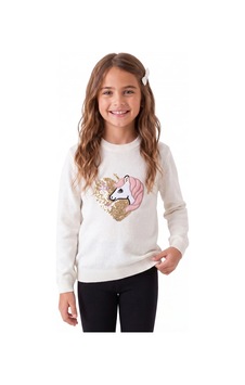Onloox Kız Çocuk Ekru Kız Çocuk Ekru Triko Bisiklet Yaka Tam Kalıp Pullu Unicorn Baskılı Kazak 1.5-3 Yaş Onloox Kız Çocuk Ekru Kız Çocuk Ekru Triko Bisiklet Yaka Tam Kalıp Pullu Unicorn Baskılı Kazak 1.5-3 Yaş