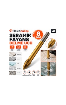 Seramik Ve Fayans Delme Matkap Ucu 8 Mm - 942690420 Seramik Ve Fayans Delme Matkap Ucu 8 Mm - 942690420