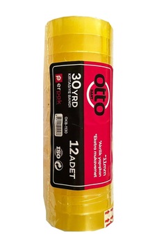 Otto Kırtasiye Para Bandı Aksrilik Yapışkan Selobant -30 Yrd -11 Mm. -şeffaf - 12 Adet Diğer Otto Kırtasiye Para Bandı Aksrilik Yapışkan Selobant -30 Yrd -11 Mm. -şeffaf - 12 Adet Diğer