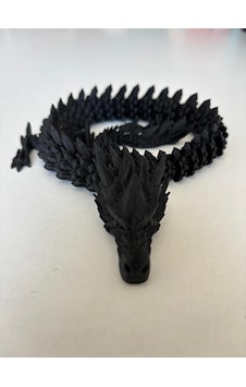 Siyah Hareketli 3d Ejderha Figür Oyuncak Siyah Hareketli 3d Ejderha Figür Oyuncak