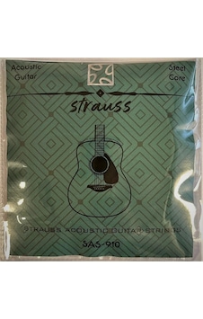 Strauss SAS-910 0.10 Akustik Gitar Takım Tel Strauss SAS-910 0.10 Akustik Gitar Takım Tel