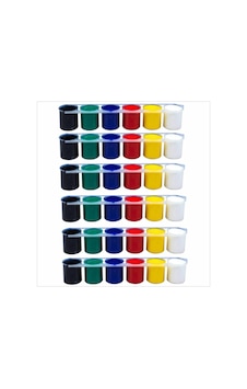 6 Adet 6lı 25 Ml Akrilik Boya Renkli