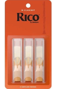 Rico Rca0320 Orange Box Bb Klarnet Kamışı No: 2.0 Başlangıç/eğitim - 3'lü Paket Standart Kesim, Kolay Çalım Ve Deneme Paketi