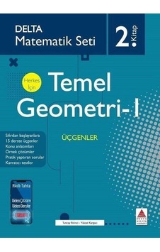 Matematik Seti 2.Kitap - Herkes İçin Temel Geometri 1 - Yüksel Kargacı - Delta Kültür Matematik Seti 2.Kitap - Herkes İçin Temel Geometri 1 - Yüksel Kargacı - Delta Kültür
