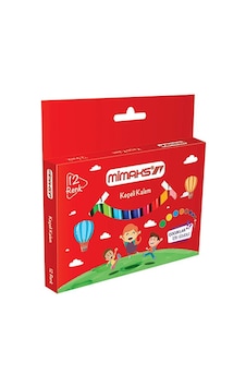 Mimaks 12 Renk Jumbo Keçeli Kalem Jfy-4513