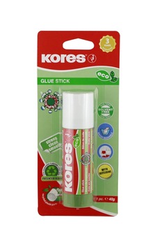 Kores Glue Stick Eco 40 Gram Blister Sku: Zeus8690010368850