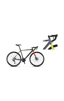 Mosso Gvl700-grx400 Erkek Yarış Bisikleti 580h Hd 28 Jant 20 Vites Antrasıt-lıme Çok Renkli