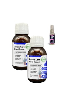 Detox Care Yeme Sonrası Ferahlık Hissi İçin Destek Şurubu 50 Ml X 2 Adet+super Slım Detox Care Yeme Sonrası Ferahlık Hissi İçin Destek Şurubu 50 Ml X 2 Adet+super Slım
