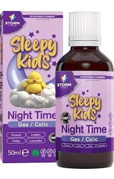 Storm Vitals Sleppy Kids Night Time Damla 50ml Storm Vitals Sleppy Kids Night Time Damla 50ml