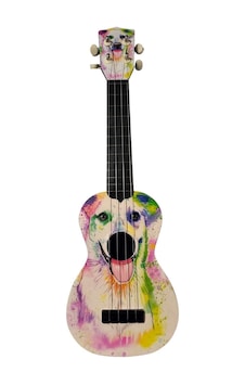 Hawaiian U202-dog Çocuk Gitarı - Köpek Figürlü Eğitim - 30 İnç Hawaiian U202-dog Çocuk Gitarı - Köpek Figürlü Eğitim - 30 İnç