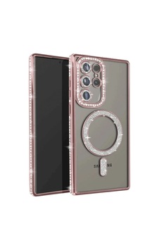 Samsung Galaxy S23 Ultra Joke Simli Magneticsafe Kılıf - Pembe Samsung Galaxy S23 Ultra Joke Simli Magneticsafe Kılıf - Pembe