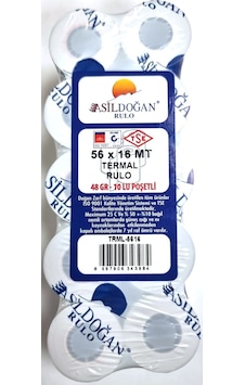 Asil Doğan 56 Mm X 16 M Termal Pos Yazarkasa Kağıdı 1 Koli 420 Rulo Asil Doğan 56 Mm X 16 M Termal Pos Yazarkasa Kağıdı 1 Koli 420 Rulo