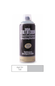 Artdeco Sprey Akrilik Boya 400 Ml A.Gri 730 Artdeco Sprey Akrilik Boya 400 Ml A.Gri 730