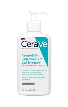 Cerave Akneye Eğilim Gösteren Ciltlere Özel Temizleyici 236 ML Cerave Akneye Eğilim Gösteren Ciltlere Özel Temizleyici 236 ML