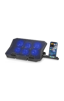 Laptop Soğutucu 6 Fan Led Telefon Standlı - Siyah Hdx4254 Diğer Laptop Soğutucu 6 Fan Led Telefon Standlı - Siyah Hdx4254 Diğer
