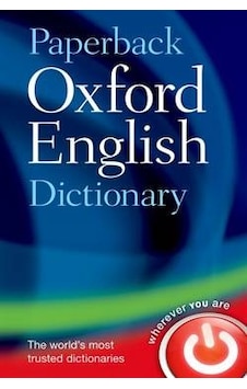 Paperback Oxford English Dictionary- Oxford University Press Paperback Oxford English Dictionary- Oxford University Press