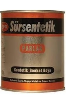 Gen Sürsentetik Yağlı Boya Mat Siyah 1kg Gen Sürsentetik Yağlı Boya Mat Siyah 1kg