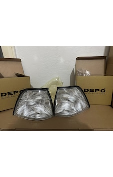 BMW E36 BEYAZ SEDAN SİNYAL TAKIM (DEPO MARKA) BMW E36 BEYAZ SEDAN SİNYAL TAKIM (DEPO MARKA)