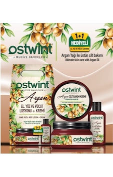 Ostwint Mucize Bahçeler Argan Özlü Cilt Bakım Seti Ostwint Mucize Bahçeler Argan Özlü Cilt Bakım Seti