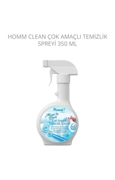 Homm Clean Çok Amaçlı Temizlik Spreyi Tekli Homm Clean Çok Amaçlı Temizlik Spreyi Tekli