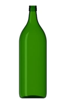 10 Adet 2 Litre Plastik Kapaklı Cam Şişe Şarap Zeytinyağı Su Şişe