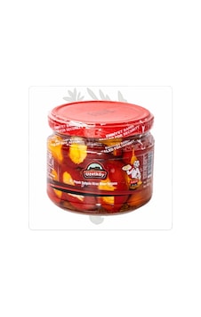 Uzelköy Peynir Dolgulu Kiraz Biber 300 Gr Uzelköy Peynir Dolgulu Kiraz Biber 300 Gr