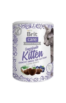 Brit Care Snack Superfruits Yavru Kedi Ödülü 100 G Brit Care Snack Superfruits Yavru Kedi Ödülü 100 G