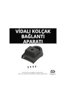 S-dizayn Opel Corsa E Abs Vidalı Kol Dayama Kolçak Alt Adaptör 2014-2019 A+kalite