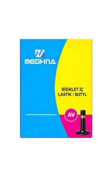 26x1.95/2.125 A/v 48mm Kutulu - Meghna İç Lastik 26 Jant Bisiklet İç Lastiği Kalın Oto Sibop 26x1.95/2.125 A/v 48mm Kutulu - Meghna İç Lastik 26 Jant Bisiklet İç Lastiği Kalın Oto Sibop