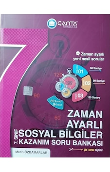 Çanta 7.Sınıf Sosyal Bilgiler Zaman Ayarlı Kazanım Soru Bankası Çanta 7.Sınıf Sosyal Bilgiler Zaman Ayarlı Kazanım Soru Bankası