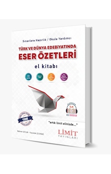 Limit Türk Ve Dünya Edebiyatında Eser Özetleri El Kitabı 2026-2027 Müfredatına Uygun Limit Türk Ve Dünya Edebiyatında Eser Özetleri El Kitabı 2026-2027 Müfredatına Uygun