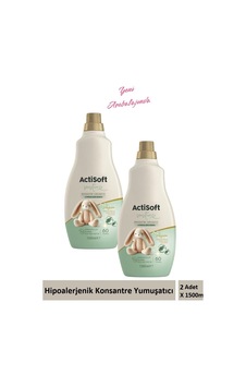 Yumuşatıcı Sensitive Konsantre Hipoalarjenik 1500 Ml X 2 Adet 120 Yıkama 2'li Set