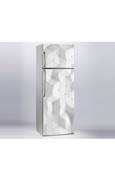 Buzdolabı Sticker Kaplama Dolap Kaplama Etiketi 3 Boyutlu Geometrik Buzdolabı Sticker Kaplama Dolap Kaplama Etiketi 3 Boyutlu Geometrik