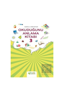 Fark Yayınları - Okuduğunu Anlama Kitabı 3 Fark Yayınları - Okuduğunu Anlama Kitabı 3
