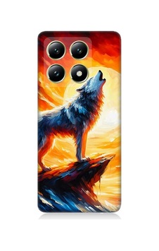 Xiaomi 14t Uyumlu Kayalıkta Uluyan Kurt Yalnızlığı Desenli Silikon Kılıf Çok Renkli Xiaomi 14t Uyumlu Kayalıkta Uluyan Kurt Yalnızlığı Desenli Silikon Kılıf Çok Renkli