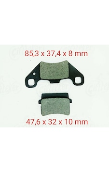 Kuba Eland 150 & 200 Atv Ön Disk Fren Balata Takımı Sağ Sol Takım Kuba Eland 150 & 200 Atv Ön Disk Fren Balata Takımı Sağ Sol Takım