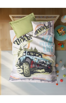 Cotton Box Junior Tek Kişilik Complete Set Adventure Yeşil Cotton Box Junior Tek Kişilik Complete Set Adventure Yeşil