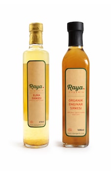 Raya Organik Organik Elma Sirkesi 500 Ml Ve Enginar Sirkesi 500 Ml Seti Raya Organik Organik Elma Sirkesi 500 Ml Ve Enginar Sirkesi 500 Ml Seti