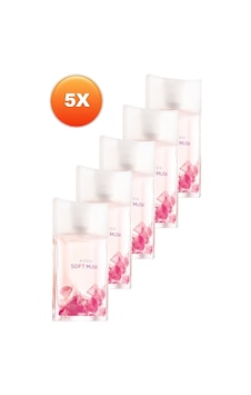 Soft Musk Kadın Parfüm Edt 50 Ml 5'li Set Çiçeksi Soft Musk Kadın Parfüm Edt 50 Ml 5'li Set Çiçeksi