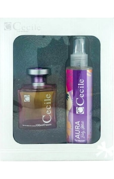 Cecile Aura Kadın Parfüm EDT 100 ML + Body Mist 150 ML Cecile Aura Kadın Parfüm EDT 100 ML + Body Mist 150 ML