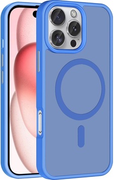 Apple Uyumlu iPhone 16 Pro Kılıf M-safe Şarj Özellikli Mat Arka Yüzey Zore Sio Kapak Apple Uyumlu iPhone 16 Pro Kılıf M-safe Şarj Özellikli Mat Arka Yüzey Zore Sio Kapak