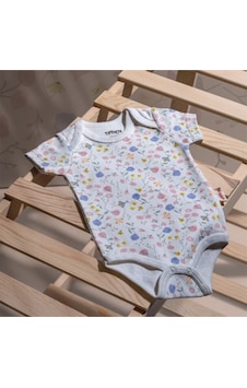 Tiffany Baby & Kids Tiffany Body Kısa Kol Flowers Theme Çok Renkli Tiffany Baby & Kids Tiffany Body Kısa Kol Flowers Theme Çok Renkli