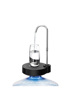 Kiwi Kwp-8521 Şarjlı Su Pompası Usb Şarjlı & Damacana Uyumlu & Paslanmaz Çelik Boru Siyah Kiwi Kwp-8521 Şarjlı Su Pompası Usb Şarjlı & Damacana Uyumlu & Paslanmaz Çelik Boru Siyah