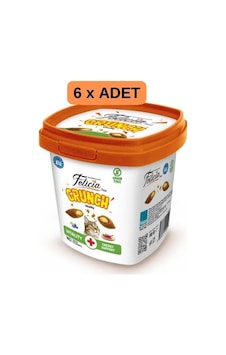 Felicia Crunch Vitality Tahılsız Kedi Ödül Maması 100gr X 6 Adet Felicia Crunch Vitality Tahılsız Kedi Ödül Maması 100gr X 6 Adet