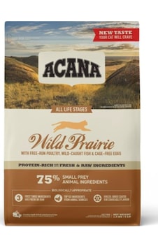 Acana Wild Prairie Tahılsız Yetişkin Kedi Maması 4500 G Acana Wild Prairie Tahılsız Yetişkin Kedi Maması 4500 G