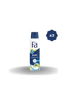 Deo Sport 150 Ml - 3 Adet Deo Sport 150 Ml - 3 Adet
